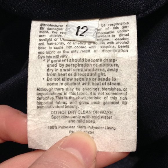 Alyce Paris 60304 Midnight Navy Blue Sequin Prom Formal Dress Gown Size 12 - Picture 8 of 13